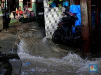 Bak Arung Jeram, Penampakan Air Deras Kembali Banjiri Jati Padang