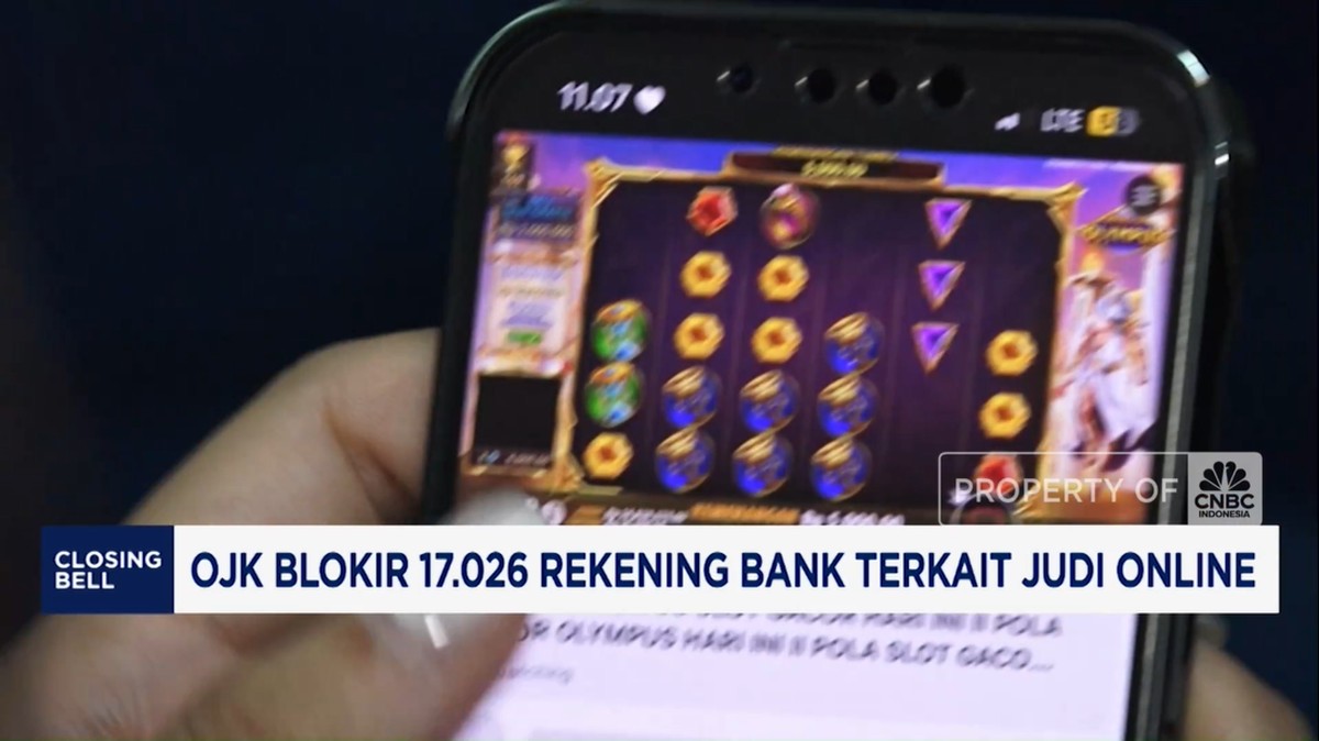 Video: OJK Blokir 17 Ribu Rekening Terkait Judi Online, Kamu Termasuk?