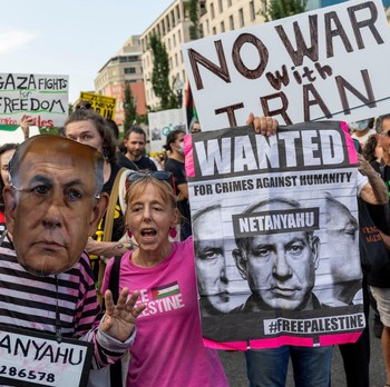 Potret Warga AS Ngamuk, Kecam Pertemuan Trump-Netanyahu