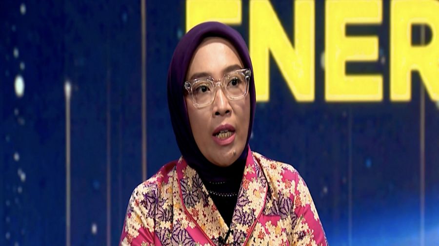 Direktur Jenderal EBTKE Kementerian ESDM, Eniya Listiani Dewi dalam program Economic Update Energy Corner, Selasa (8/7/2025). (CNBC Indonesia)