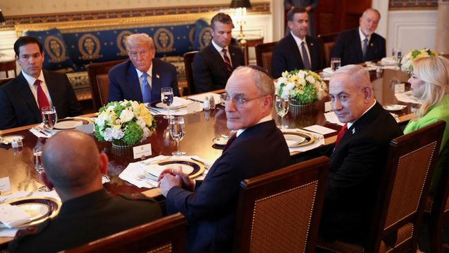 Ha-Trick! Netanyahu Kembali Menghadap Trump Langsung ke AS, Lobi Apa?