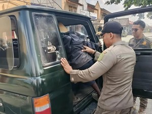 Kerap Lempari Kendaraan, Pengemis di Perempatan Bakulan Bantul Diciduk