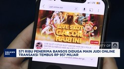 Video: Kacau! 571 Ribu Penerima Bansos Diduga Main Judi Online