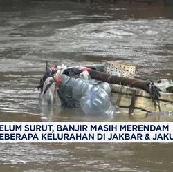 Video: Belum Surut, Banjir Masih Rendam Beberapa Wilayah di Jakarta
