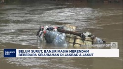 Video: Belum Surut, Banjir Masih Rendam Beberapa Wilayah di Jakarta