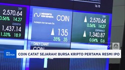 Video: COIN Jadi Ekosistem Bursa Kripto Pertama Dunia yang Go Public