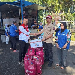 Pertamina Peduli Salurkan Bantuan untuk Korban Banjir di Mataram