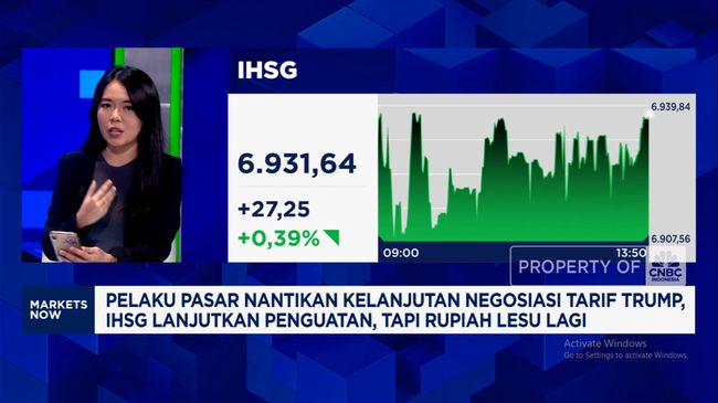 Video: Abaikan Sejenak Isu Trump, IHSG Melenggang ke Zona Hijau