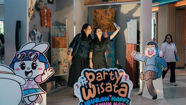 Gelar PartyWisata, InJourney Hadirkan 3 Karakter Kartun Lokal