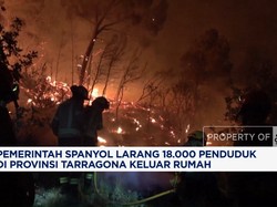 Video: Kebakaran Besar Spanyol, 18 Ribu Penduduk Dilarang Keluar Rumah