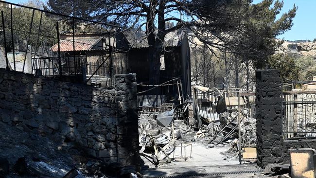 Potret Api Lalap Kota Raksasa Prancis: Rumah Hangus-Hutan Ludes