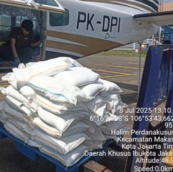 Darurat Banjir Jakarta, BNPB Modifikasi Cuaca-Siram Garam ke Langit