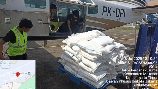 Darurat Banjir Jakarta, BNPB Modifikasi Cuaca-Siram Garam ke Langit