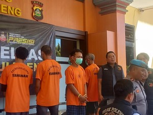 Modus Bawa Janur, Sindikat Pengedar Sabu Jawa-Bali Ditangkap Polisi