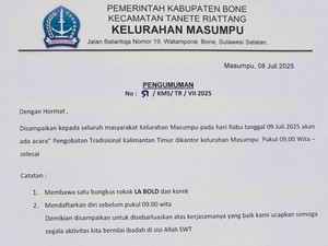 Ada Pengobatan Dayak Gratis di Sulsel, Pasien Diimbau Bawa Rokok dan Korek