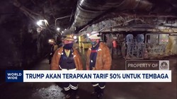 Video: Lagi! Trump Bakal Kerek Tarif 50% Untuk Tembaga