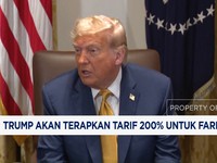 Video: Trump Ancam Naikkan Tarif Impor Produk Farmasi Jadi 200%