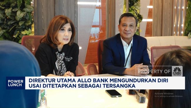 Video: Dirut Mundur Usai Jadi Tersangka, Ini Jawaban Allo Bank