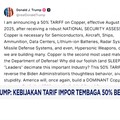 Video: Tarif Tembaga Naik 50%! Kebijakan Trump Mulai 1 Agustus!