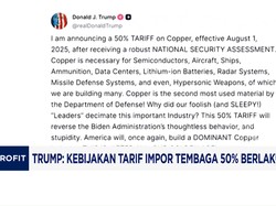 Video: Tarif Tembaga Naik 50%! Kebijakan Trump Mulai 1 Agustus!