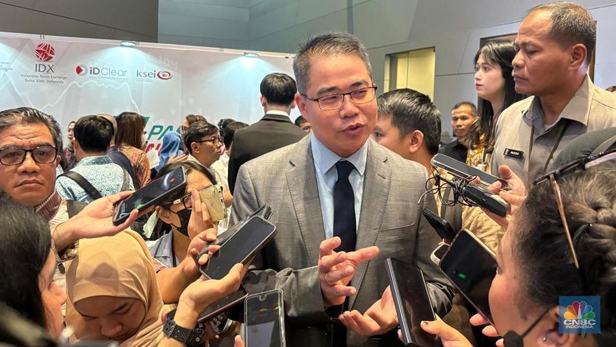Direktur Utama PT Prima Multi Usaha Indonesia Tbk (PMUI) Agus Susanto. (CNBC Indonesia/Mentari Puspandini)