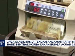 Video: Jaga Stabilitas, Bank Sentral Korea Tahan Bunga Acuan 2,50%