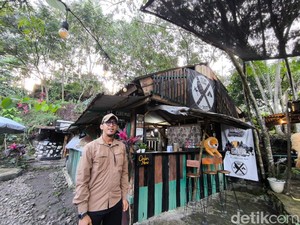 Cerita Baim Sulap Bekas Tambang Jadi Tempat Wisata dan Kedai Kopi