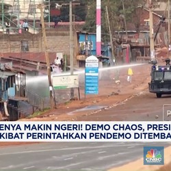 Video: Kenya Chaos, Presiden Perintahkan Pendemo Tembak di Tempat