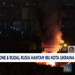 Video: Kyiv Dibom Lagi! Drone & Rudal Rusia Hantam Permukiman Warga