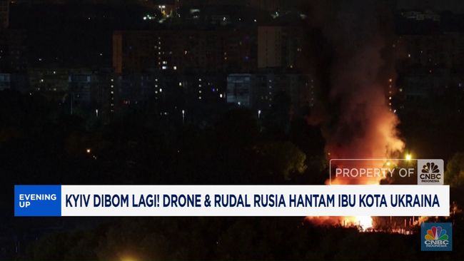 Video: Kyiv Dibom Lagi! Drone dan Rudal Rusia Hantam Permukiman Warga
