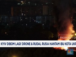 Video: Kyiv Dibom Lagi! Drone & Rudal Rusia Hantam Permukiman Warga