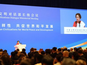 Dialog Peradaban Dunia di Beijing, Megawati Ungkit Penderitaan Palestina