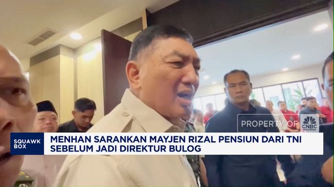 Video: Menhan Sarankan Mayjen Rizal Pensiun Sebelum Jadi Dirut BULOG