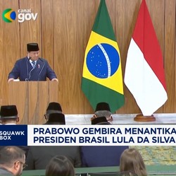 Video: Prabowo Gembira Menantikan Kunjungan Presiden Brasil ke RI