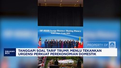 Video: RI Kena Tarif 32%, Menlu RI: Saatnya Perkuat Ekonomi Domestik