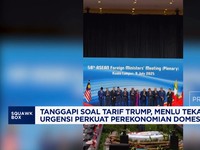 Video: RI Kena Tarif 32%, Menlu RI: Saatnya Perkuat Ekonomi Domestik