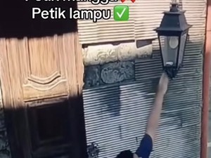 Viral Lampu Dekorasi di Kawasan Wisata Kota Lama Surabaya Dicuri