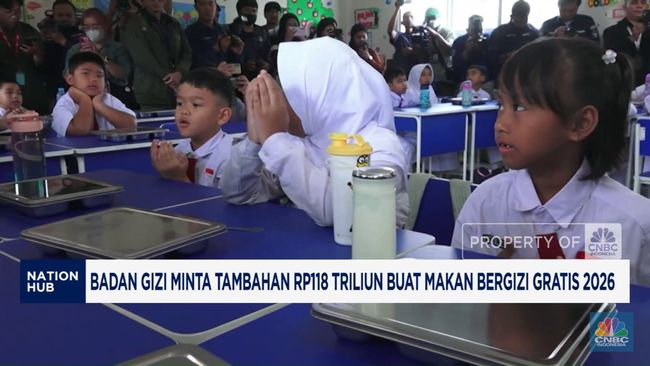 Video: Badan Gizi Minta Tambahan Rp118 Triliun Untuk 2026