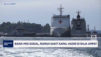 Video: Bawa Misi Sosial, Rumah Sakit Kapal Hadir di Raja Ampat