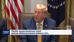 Video: Tak Peduli Kritik, Trump Naikkan Tarif Dasar Perdagangan 20%