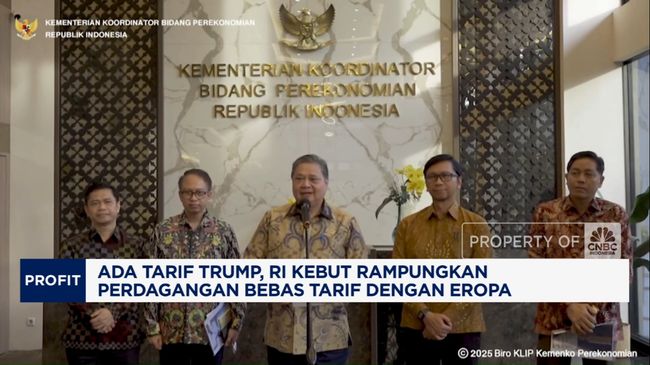 Video: Efek Tarif Trump, RI Tancap Gas Perjanjian Dagang Bareng Eropa