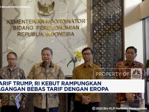 Video: Efek Tarif Trump, RI Tancap Gas Perjanjian Dagang Bareng Eropa