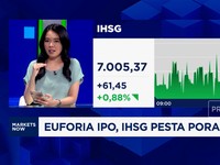 Video: Euforia IPO, IHSG Pesta Pora & Tembus Level 7.000