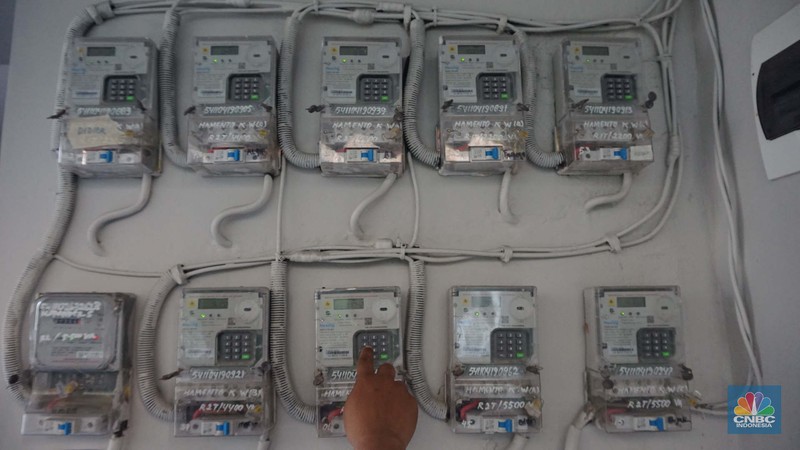 Hunian flat di kawasan Menteng, Jakarta, Jumat (11/7/2025). (CNBC Indonesia/Muhammad Sabki)