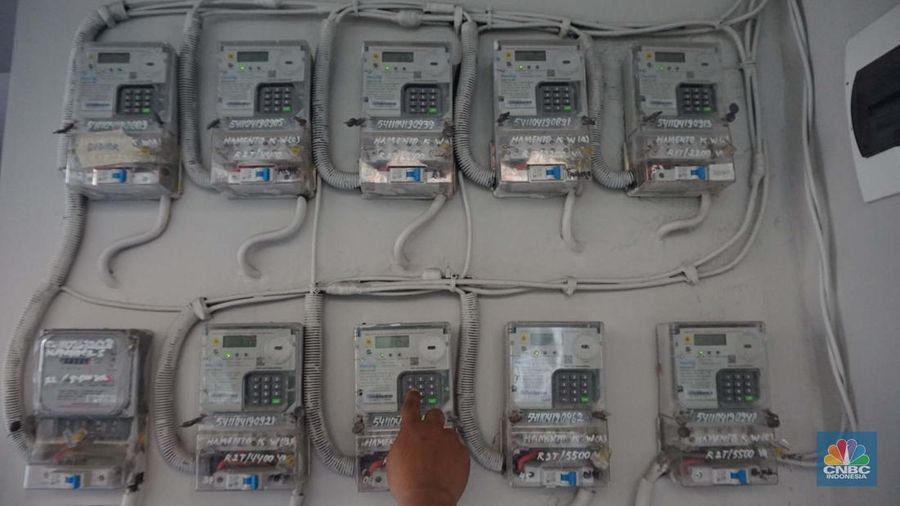 Hunian flat di kawasan Menteng, Jakarta, Jumat (11/7/2025). (CNBC Indonesia/Muhammad Sabki)