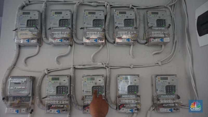 Hunian flat di kawasan Menteng, Jakarta, Jumat (11/7/2025). (CNBC Indonesia/Muhammad Sabki)