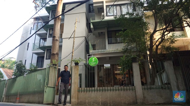 Hunian flat di kawasan Menteng, Jakarta, Jumat (11/7/2025). (CNBC Indonesia/Muhammad Sabki) Hunian flat di kawasan Menteng, Jakarta, Jumat (11/7/2025). (CNBC Indonesia/Muhammad Sabki)