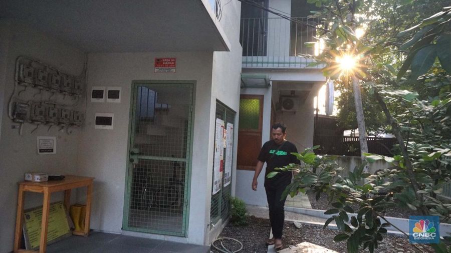 Hunian flat di kawasan Menteng, Jakarta, Jumat (11/7/2025). (CNBC Indonesia/Muhammad Sabki) Hunian flat di kawasan Menteng, Jakarta, Jumat (11/7/2025). (CNBC Indonesia/Muhammad Sabki)