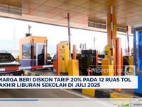 Video: Libur Sekolah Berakhir, Ada Diskon Tarif 20% di 12 Ruas Tol