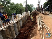 Jalan Kali Licin Cipayung Depok Ditutup Total, Ada Apa?